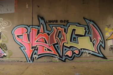 Graffiti Wall - Photo by bergischbunt - iboc, solingen