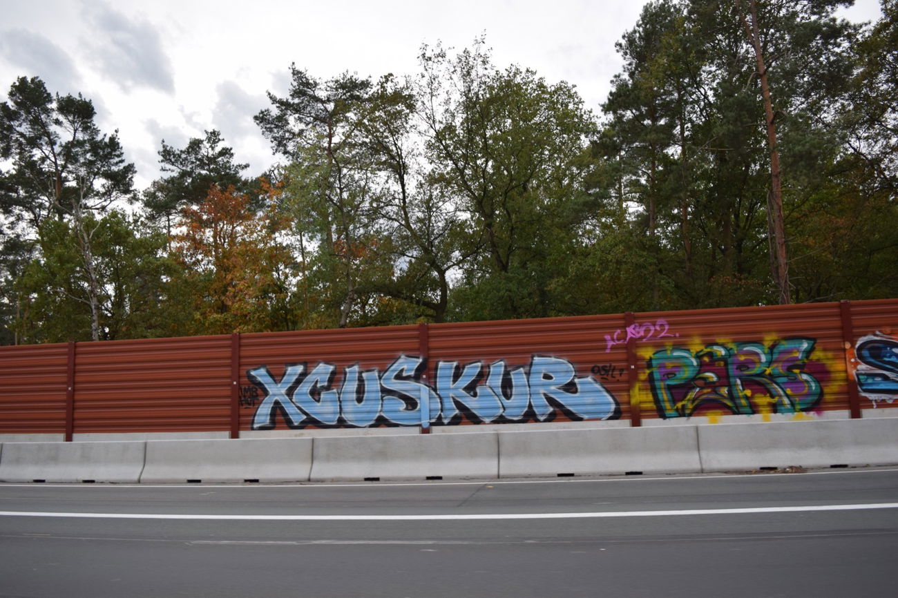 Graffiti Wall - Photo by bergischbunt - xcus, skur, hilden