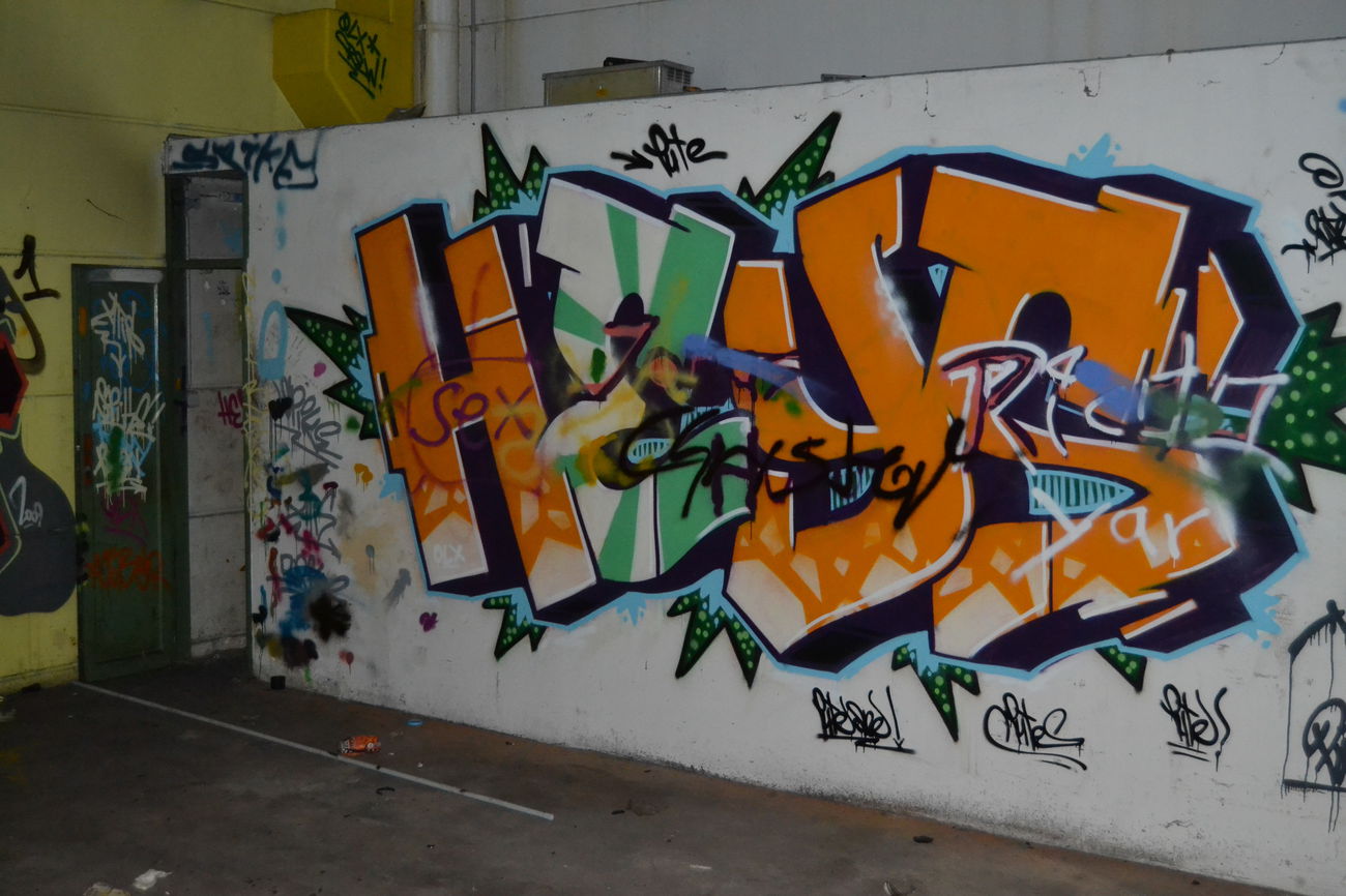 Graffiti Wall - Photo by bergischbunt - olbo, solingen