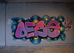 Graffiti Wall - Photo by bergischbunt - oese, gea, solingen