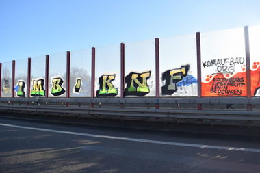 Graffiti Wall - Photo by bergischbunt - imb, knf, wuppertal