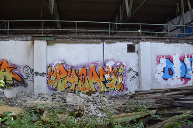 Graffiti Wall - Photo by bergischbunt - phoam, foam, imb (2016)
