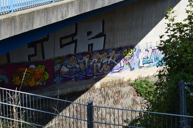 Graffiti Wall - Photo by bergischbunt - fcr, gcp, snack