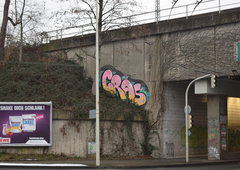 Graffiti Wall - Photo by bergischbunt - cras, solingen (2016)