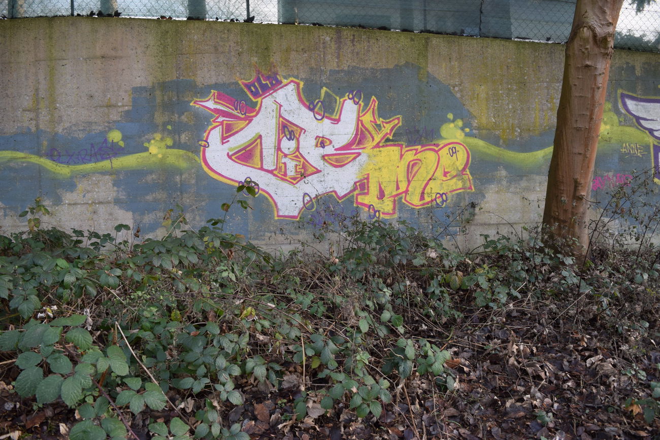 Graffiti Wall - Photo by bergischbunt - ciber, solingen