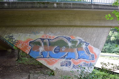Graffiti Wall - Photo by bergischbunt - nok, wuppertal (2005)