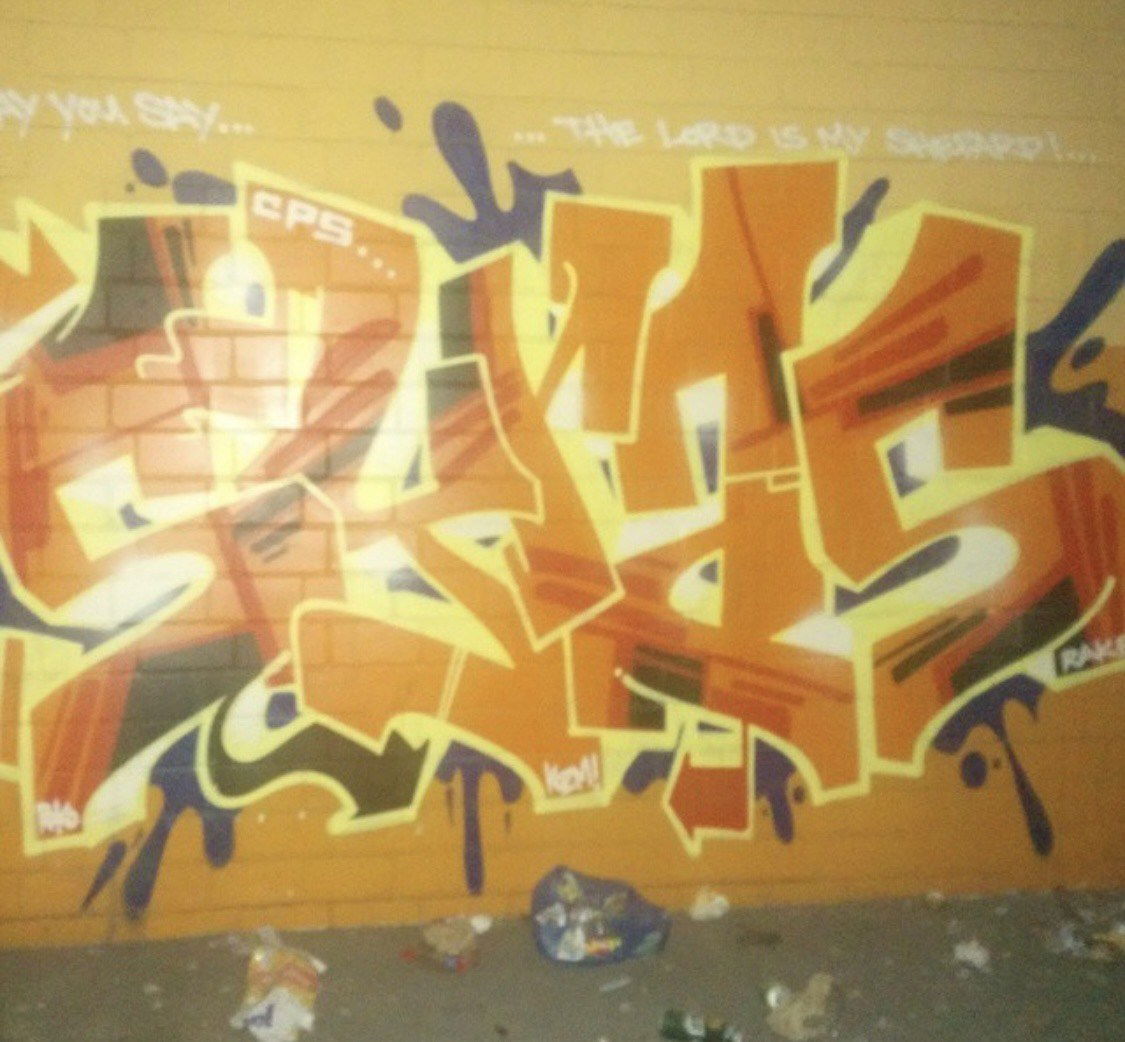 Graffiti Wall - Photo by bergischbunt - siras, cps, solingen