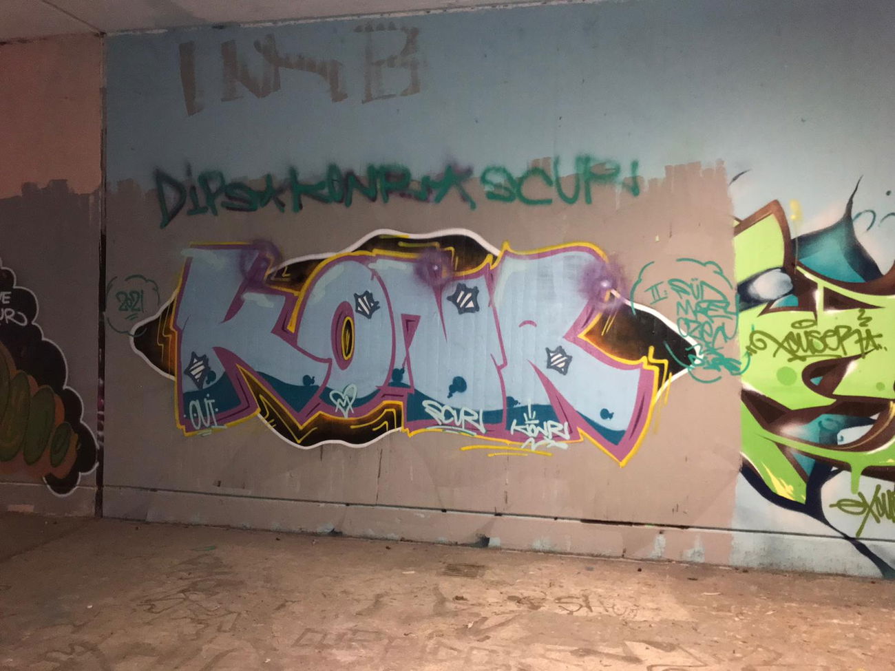 Graffiti Wall - Photo by bergischbunt - konr, solingen