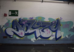 Graffiti Wall - Photo by bergischbunt - daizy, nettetal (2024)