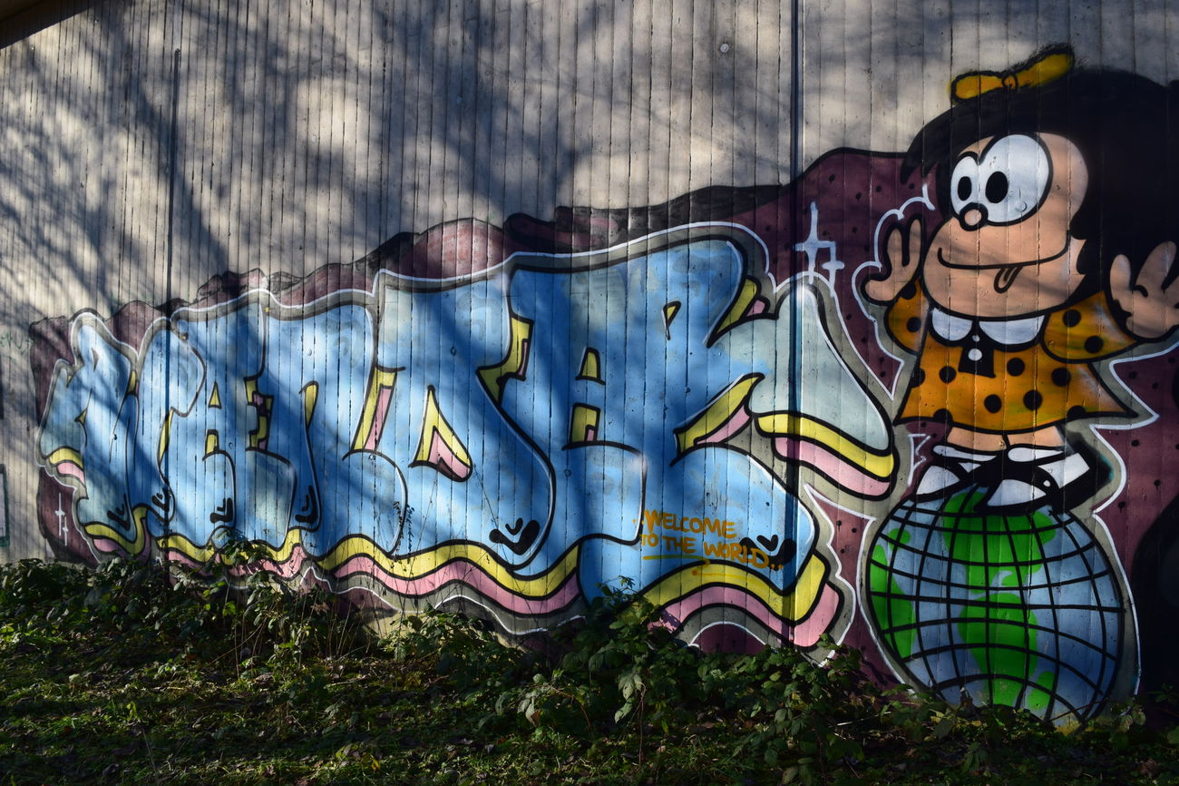Graffiti Wall - Photo by bergischbunt - wanda, wuppertal