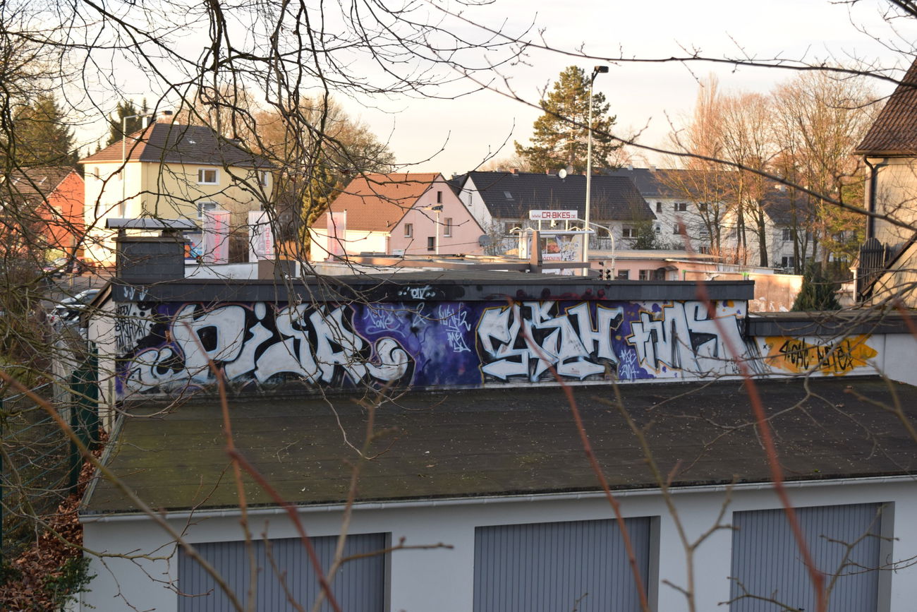 Graffiti Wall - Photo by bergischbunt - pisr, push, tms (2004)