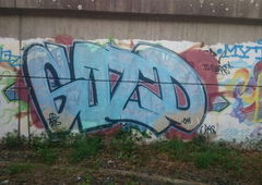 Graffiti Wall - Photo by bergischbunt - gold, pute, solingen