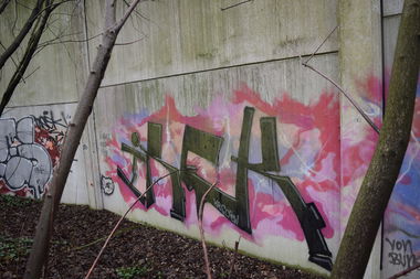 Graffiti Wall - Photo by bergischbunt - irek, wuppertam