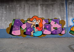 Graffiti Wall - Photo by bergischbunt - mgb (2024)