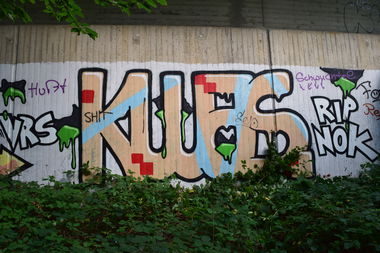 Graffiti Wall - Photo by bergischbunt - kwas, vrs, wuppertal