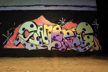 Graffiti Wall - Photo by bergischbunt - smong, wuppertal