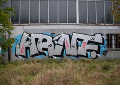 Graffiti Wall - Photo by bergischbunt - hanf, lyp