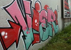 Graffiti Wall - Photo by bergischbunt - vier, solingen (2013)