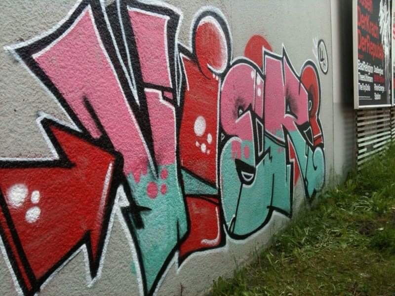 Graffiti Wall - Photo by bergischbunt - vier, solingen (2013)