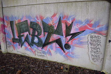 Graffiti Wall - Photo by bergischbunt - lebt, rip, wuppertal