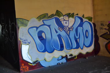 Graffiti Wall - Photo by bergischbunt - naimo, olbo, solingen
