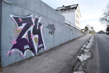 Graffiti Wall - Photo by bergischbunt - 24, xcuse, solingen (2016)