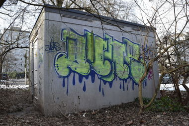 Graffiti Wall - Photo by bergischbunt - dune, solingen