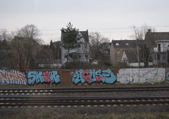Graffiti Wall - Photo by bergischbunt - fink, skur, xcuse