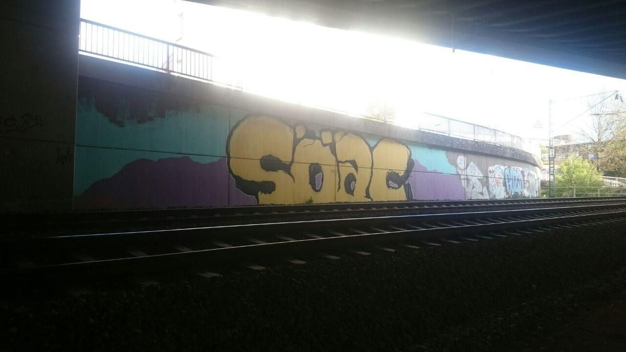 Graffiti Wall - Photo by bergischbunt - soac, solingen
