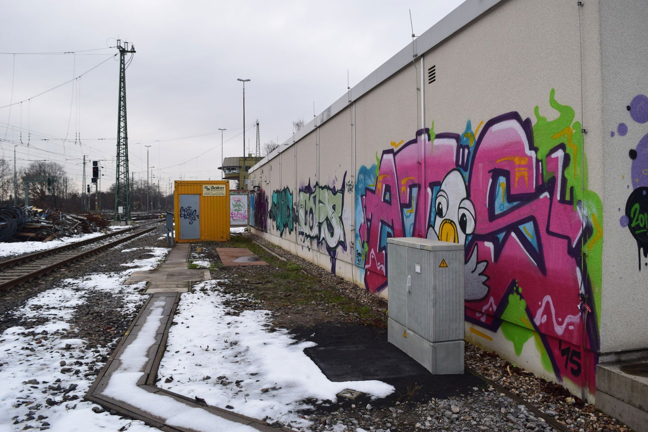 Graffiti Wall - Photo by bergischbunt - atis, cops, solingen