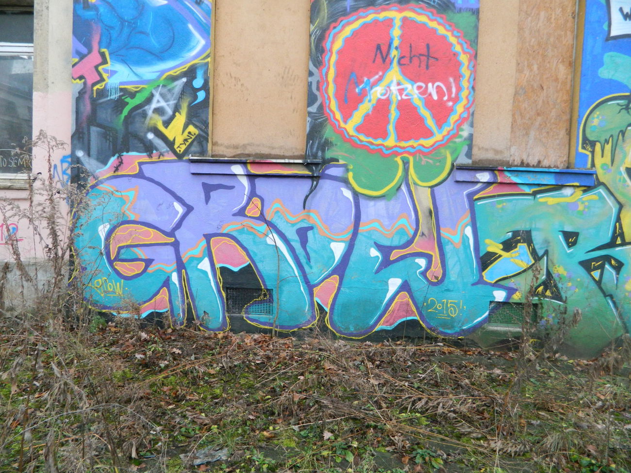 Graffiti Wall - Photo by bergpunk - grow (2015)