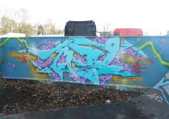 Graffiti Wall - Photo by bergpunk - toro