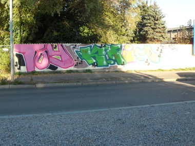 Graffiti Bombing - Photo by bergpunk - toy, krim (2015)