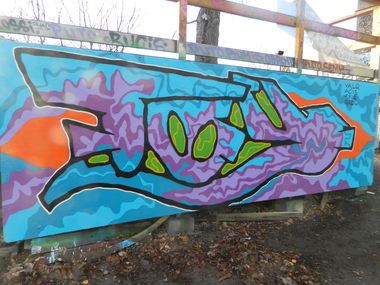 Graffiti Wall - Photo by bergpunk - chemnitz (2018)