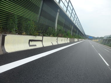 Graffiti Bombing - Photo by bergpunk - grow (2015)