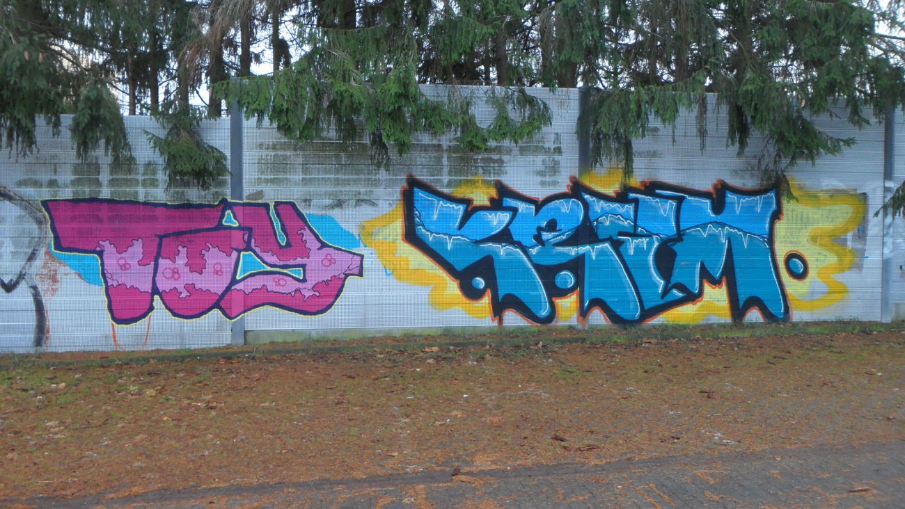 Graffiti Bombing - Photo by bergpunk - toy, krim (2018)