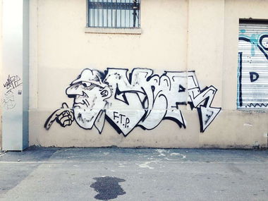 Graffiti Wall in Basel - Photo by berlingraffiti - cmp