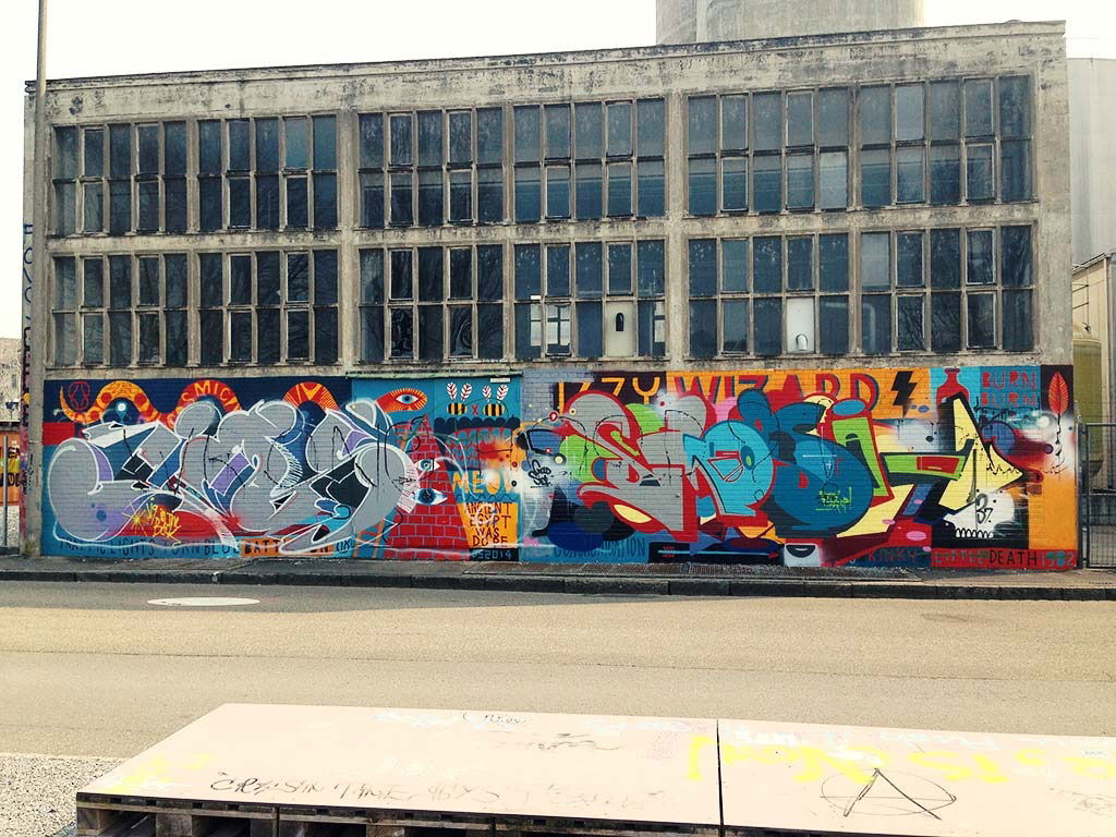Graffiti Wall in Basel - Photo by berlingraffiti - smash