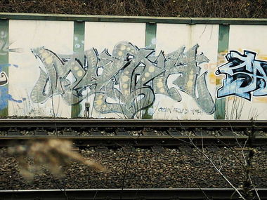 Graffiti Wall in Berlin - Photo by berlingraffiti - myth