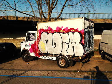 Graffiti Wall in Basel - Photo by berlingraffiti - nofx