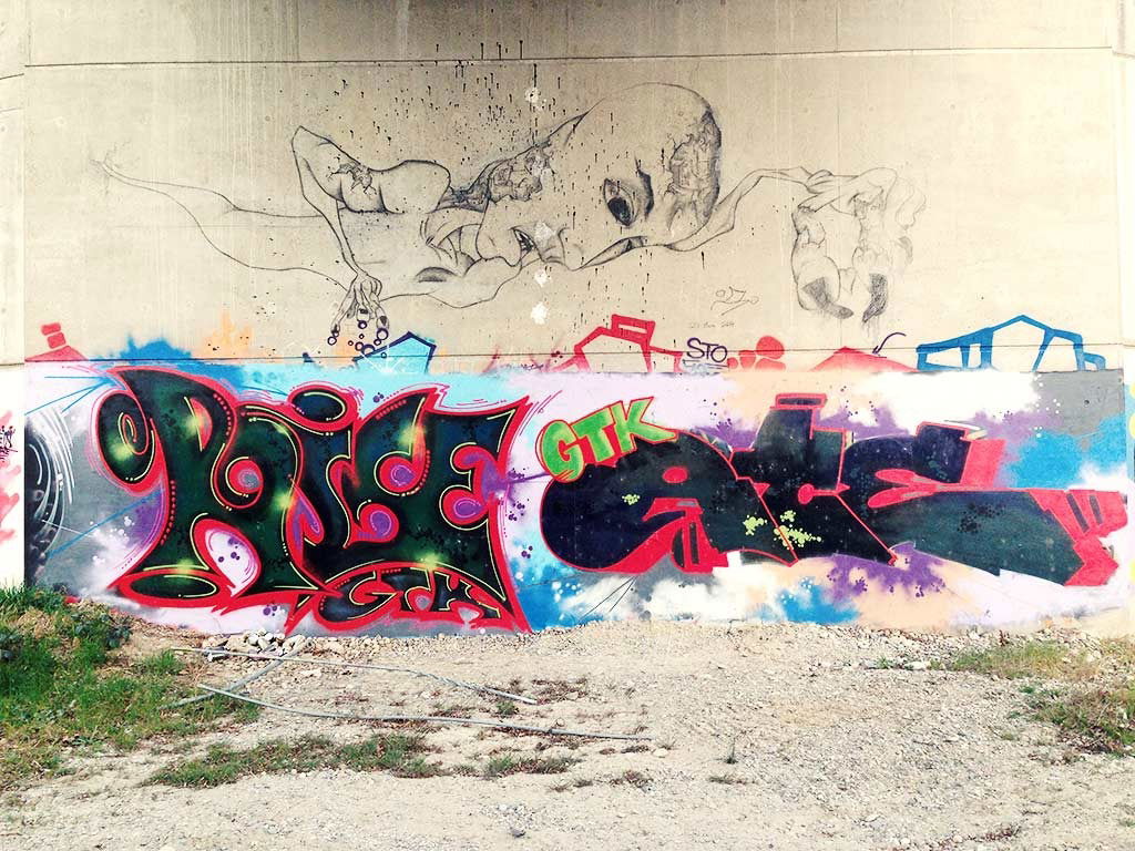 Graffiti Wall in Basel - Photo by berlingraffiti - nice, ace