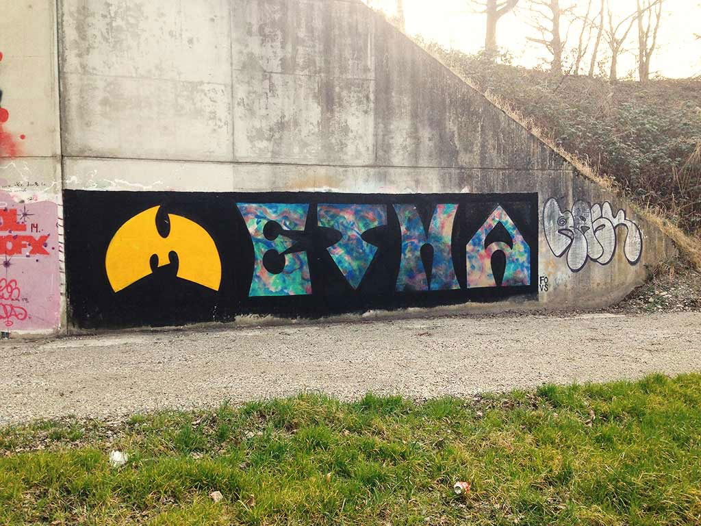 Graffiti Wall in Basel - Photo by berlingraffiti - metha, rask