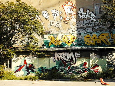 Graffiti Wall in Berlin - Photo by berlingraffiti - roy, pake, aq