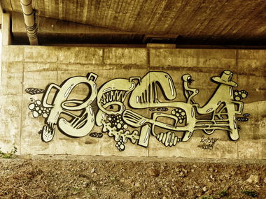 Graffiti Wall - Photo by besnypes - Pes (2013)