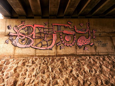 Graffiti Wall - Photo by besnypes - PESY (2013)