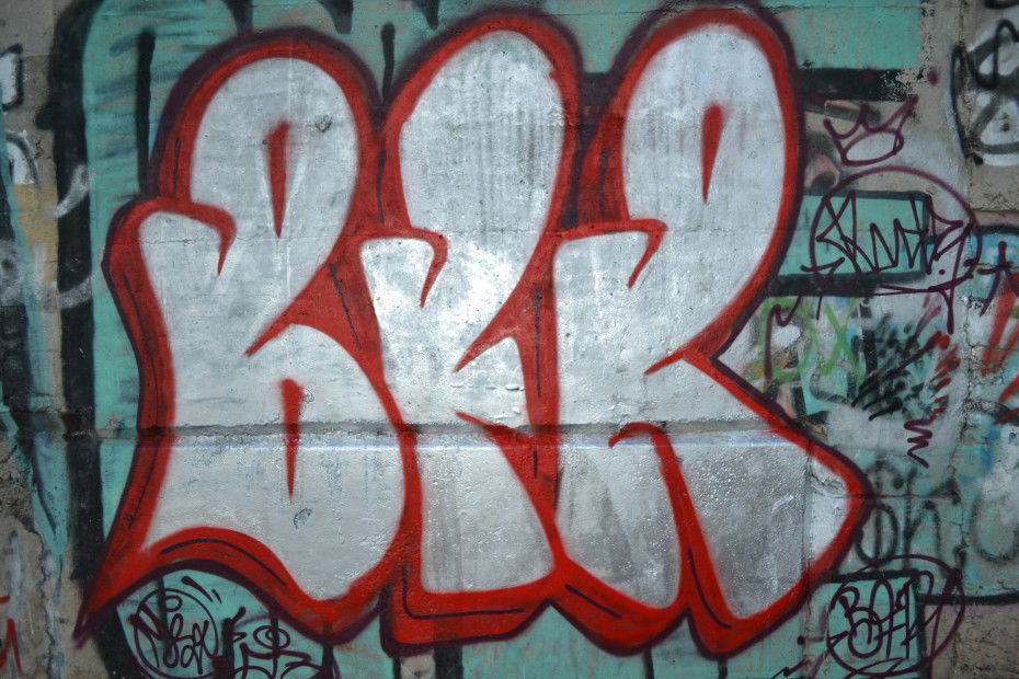 Graffiti Bombing in Zaporozie - Photo by bfrgang - bfr, graffiti, bombing (2013)