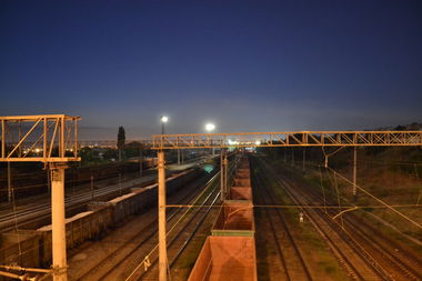 Graffiti Artwork in Zaporizhzhya - Photo by bfrgang - atmosphere, spot, train (2013)