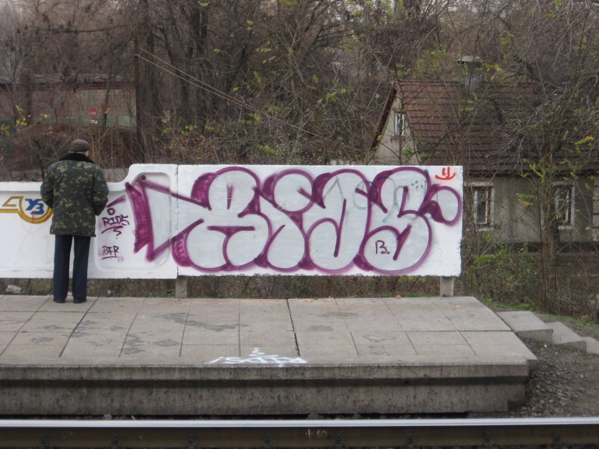 Graffiti Bombing - Photo by bfrgang