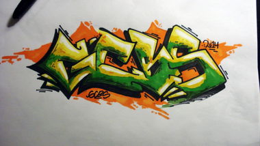 Graffiti Sketch - Photo by bharos - bharos, baro, GCBS