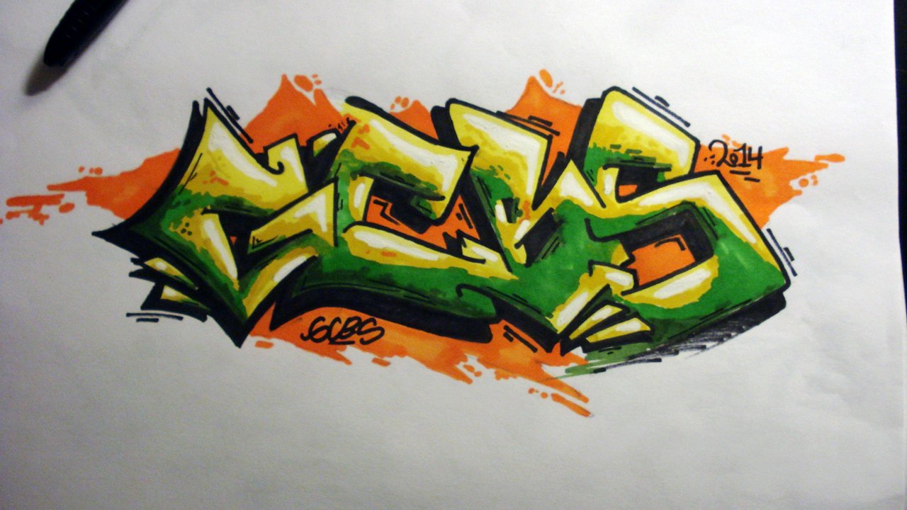 Graffiti Sketch - Photo by bharos - bharos, baro, GCBS